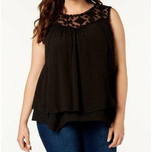 Style & Co. Lace Tunic Top Brand NWT